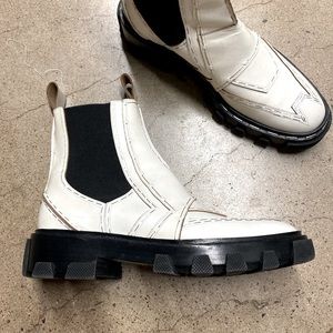 Balenciaga lug sole boots combat
